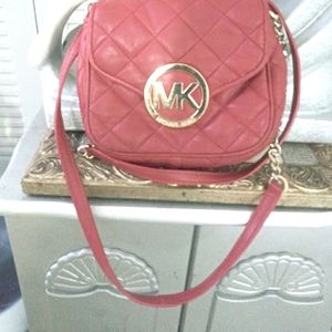 Mk Quilted Mini Crossbody